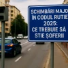 Schimbări majore în Codul Rutier 2025: Ce trebuie să știe șoferii