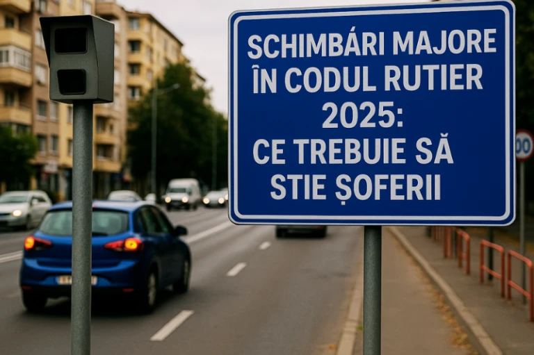 Schimbări majore în Codul Rutier 2025: Ce trebuie să știe șoferii